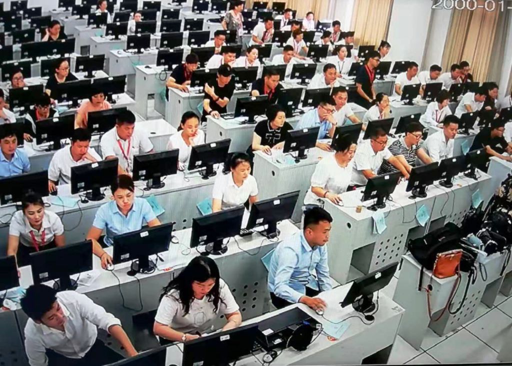 2019年7月贝壳找房全国搏学争霸赛考试在beat365官网顺利举办