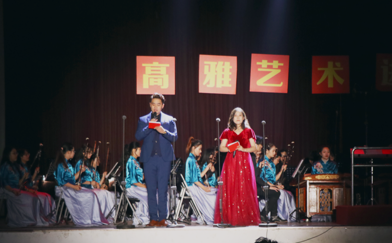 “高雅艺术进校园”beat365正版唯一入口必一民乐专场音乐会圆满结束