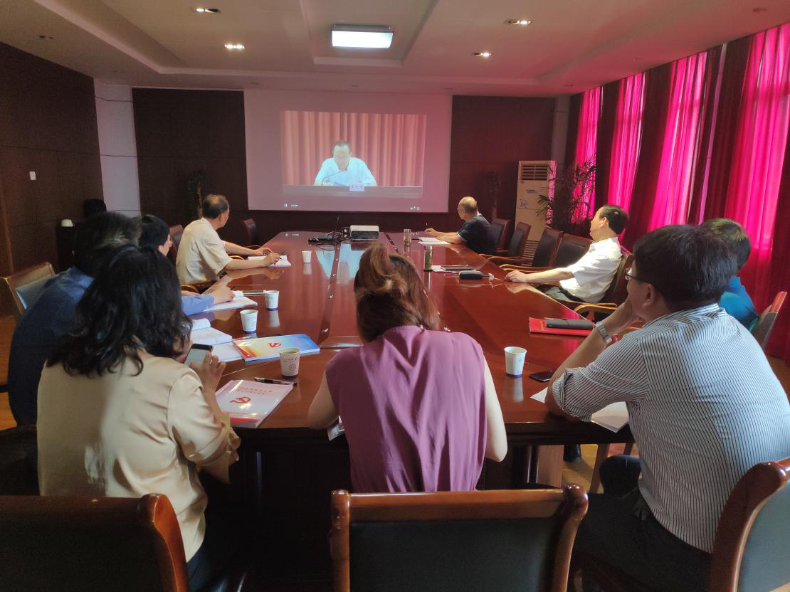 beat365官网参加省委教育工委推进省属高校深化“三个以案”警示教育视频会议