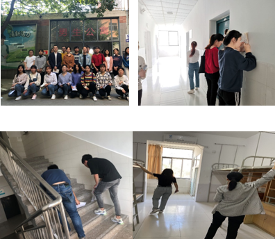 beat365官网土木工程学院党总支组织开展迎新生宿舍设施查检志愿服务