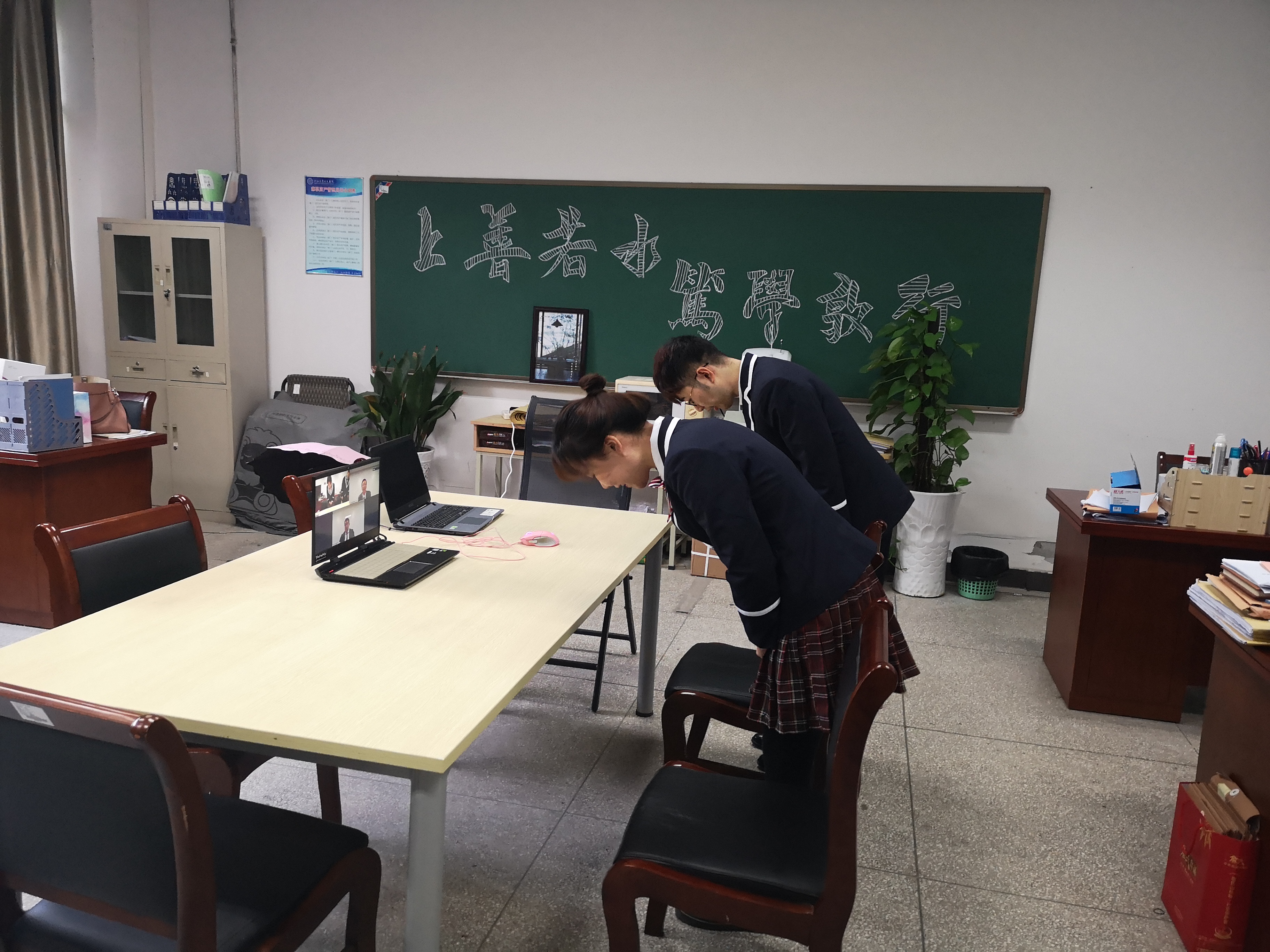 2018级国贸专业赴日学生留学语言选拔测试顺利举行