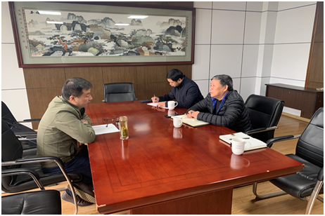 <strong>河海大学技术转移中心刘建峰主任来beat365官网交流</strong>