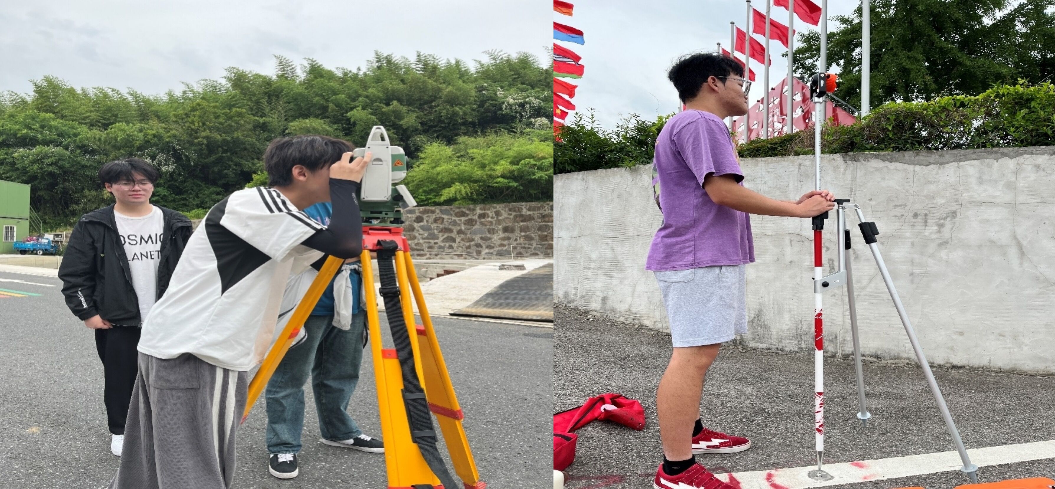 <strong>土木工程学院2022级测绘工程专业开展“数字测图原理与方法”实习</strong>