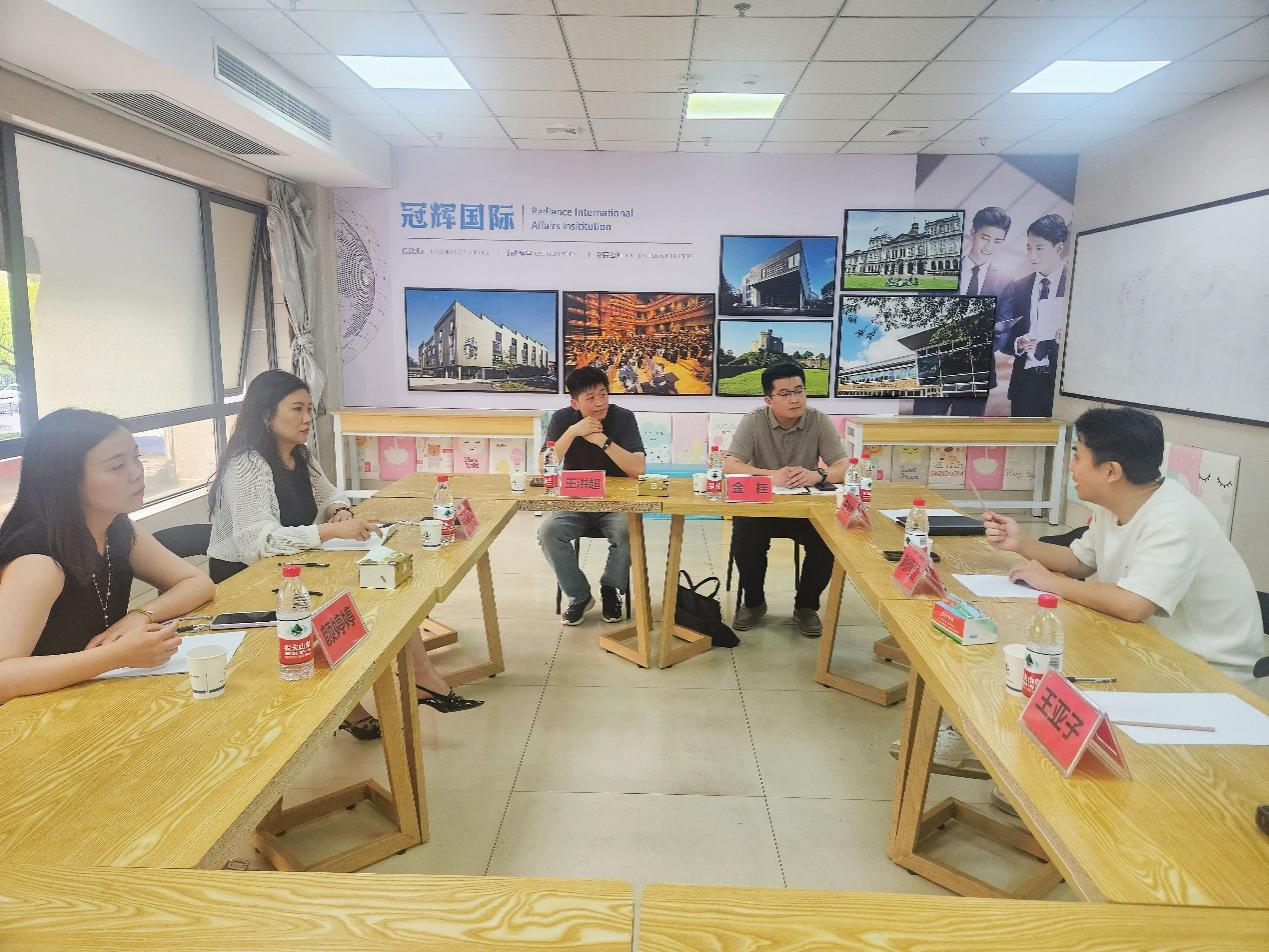 电信工程学院开展访企拓岗活动 ——赴马鞍山冠军培训学校纪实