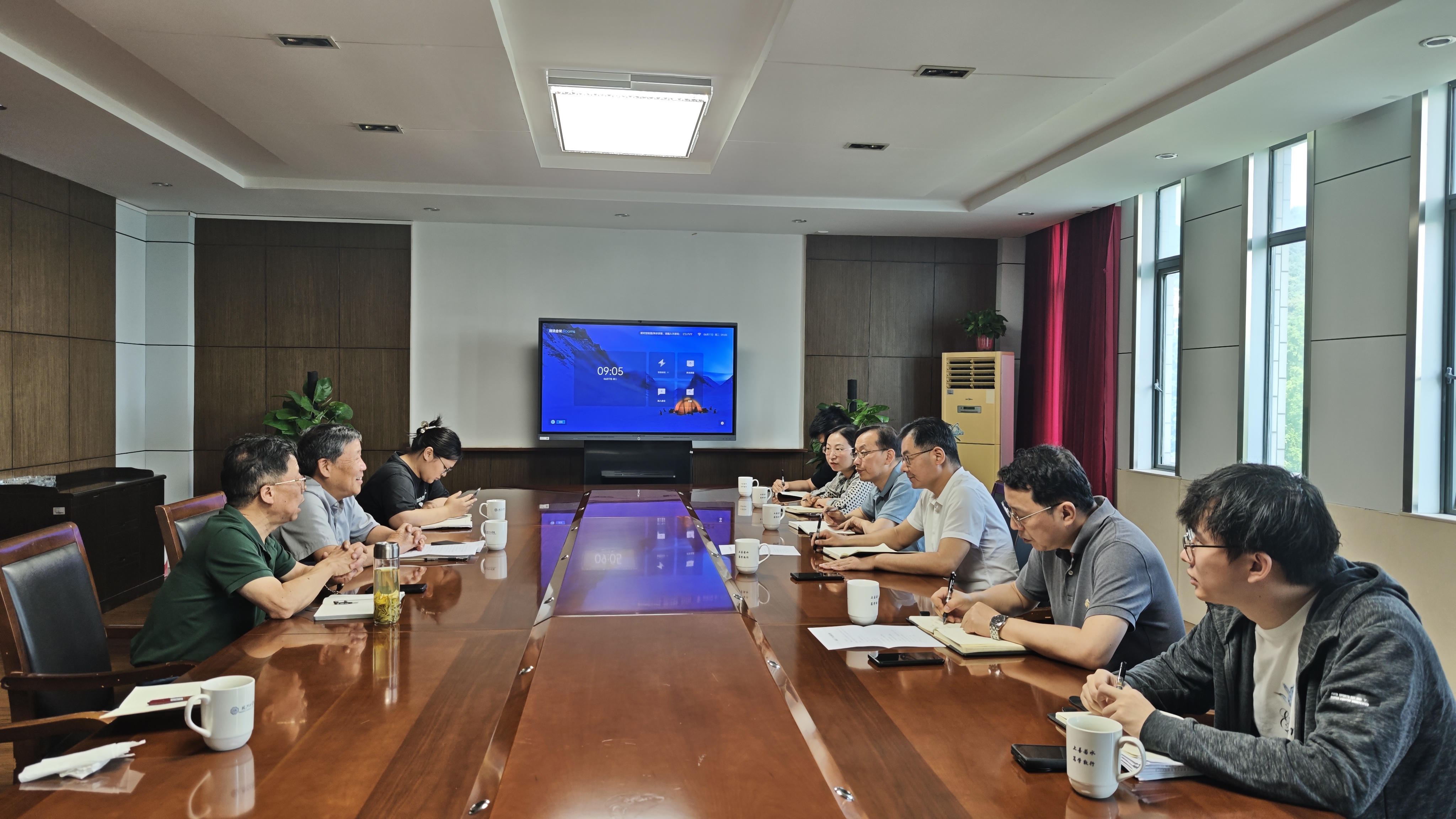 马鞍山市科技局一行赴beat365官网调研